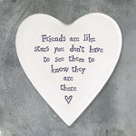 Load image into Gallery viewer, Friends Heart Ceramic Coaster - Luvit!
