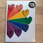 Load image into Gallery viewer, Rainbow Hearts - A4 or A5 Print - Luvit!
