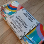 Load image into Gallery viewer, Reusable Baby Wipes - Cotton Flannel &amp; Organic Cotton Fleece (5 pack) - Luvit!
