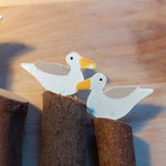 Load image into Gallery viewer, Seagulls Sat on a Groyne - Luvit!
