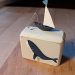 Load image into Gallery viewer, Deep Sea Fishing Wooden Decoration - Luvit!
