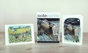 Wallet of Notecards - Hares and Shooting Stars