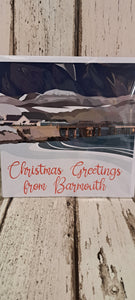 Barmouth bridge Christmas card