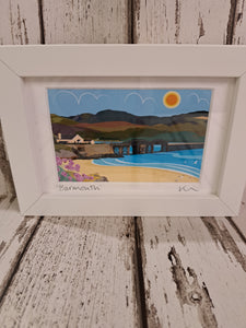 Barmouth bridge framed print
