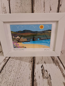 Barmouth bridge framed print