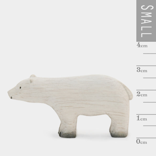 Small Wood Polar Bear - Luvit!
