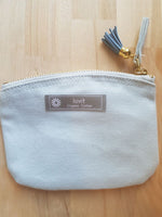 Load image into Gallery viewer, Seed head organic cotton coin purse - Luvit!
