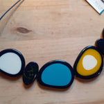 Load image into Gallery viewer, Mixed Oval Shape and Colours Resin Necklace - Luvit!
