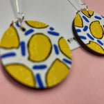 Load image into Gallery viewer, White Lemon Drop Earrings (Pair of) - Luvit!
