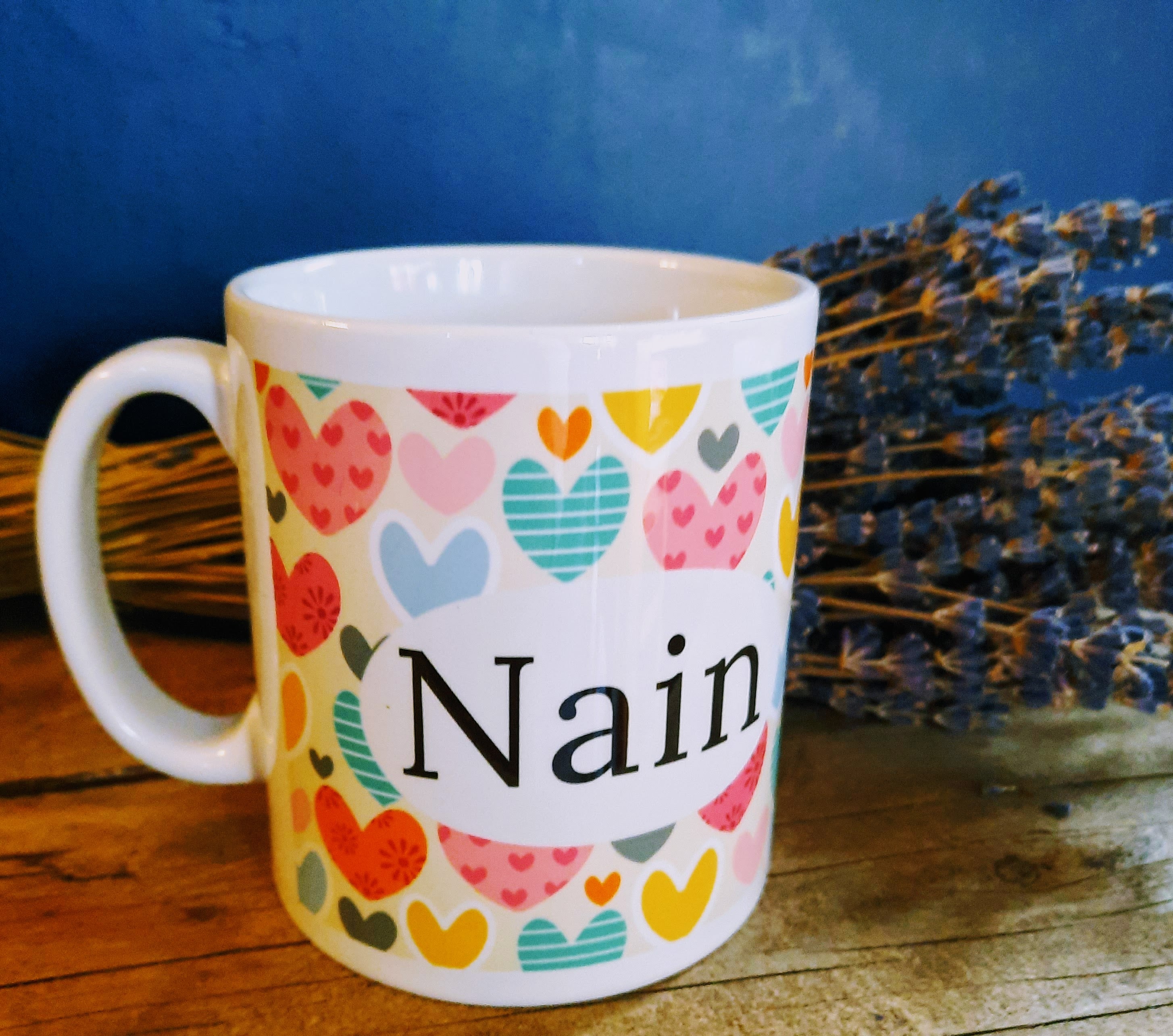 Nain Mug - Heart design