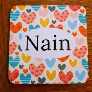 Nain - Heart coaster