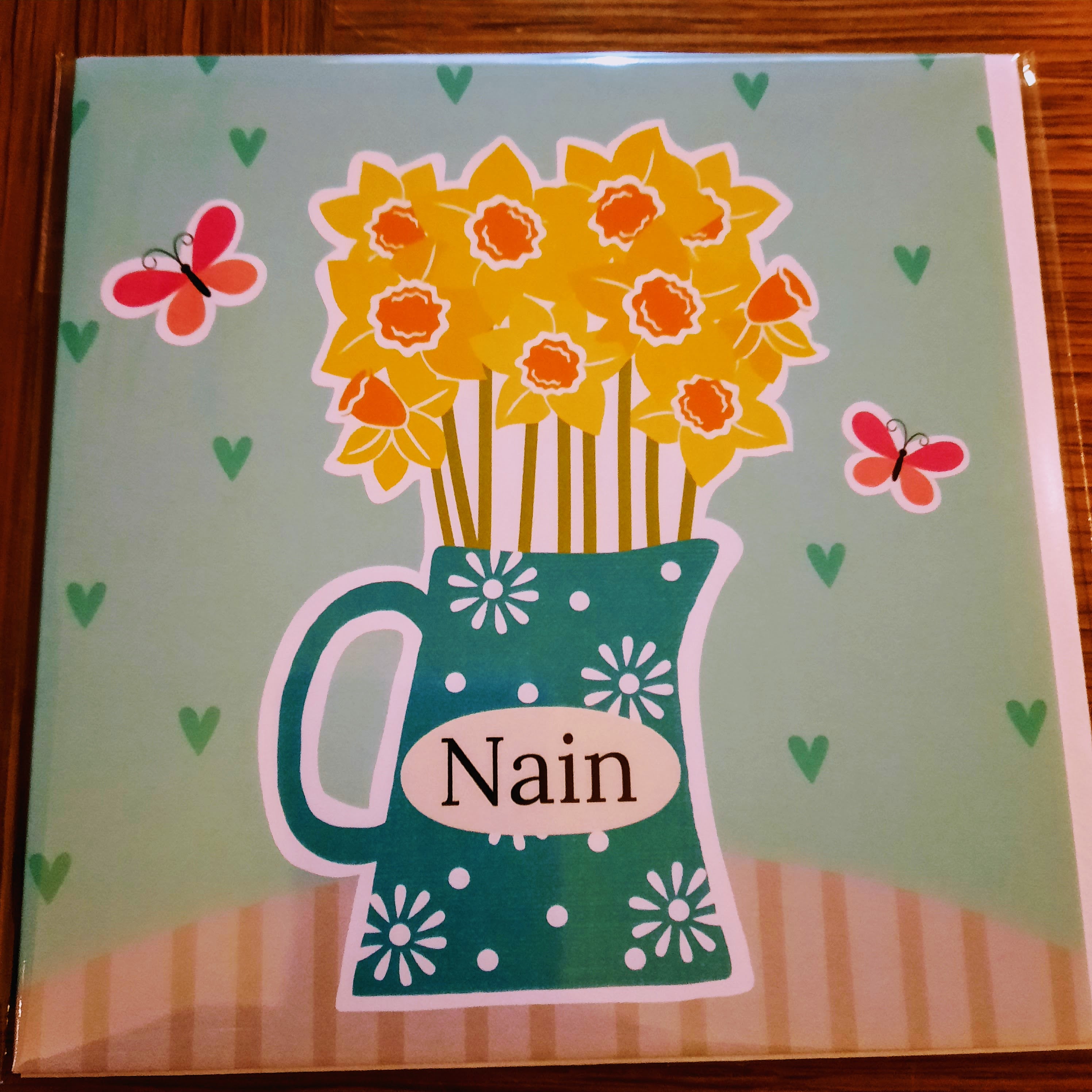 Nain-  Daffodil Greeting Card