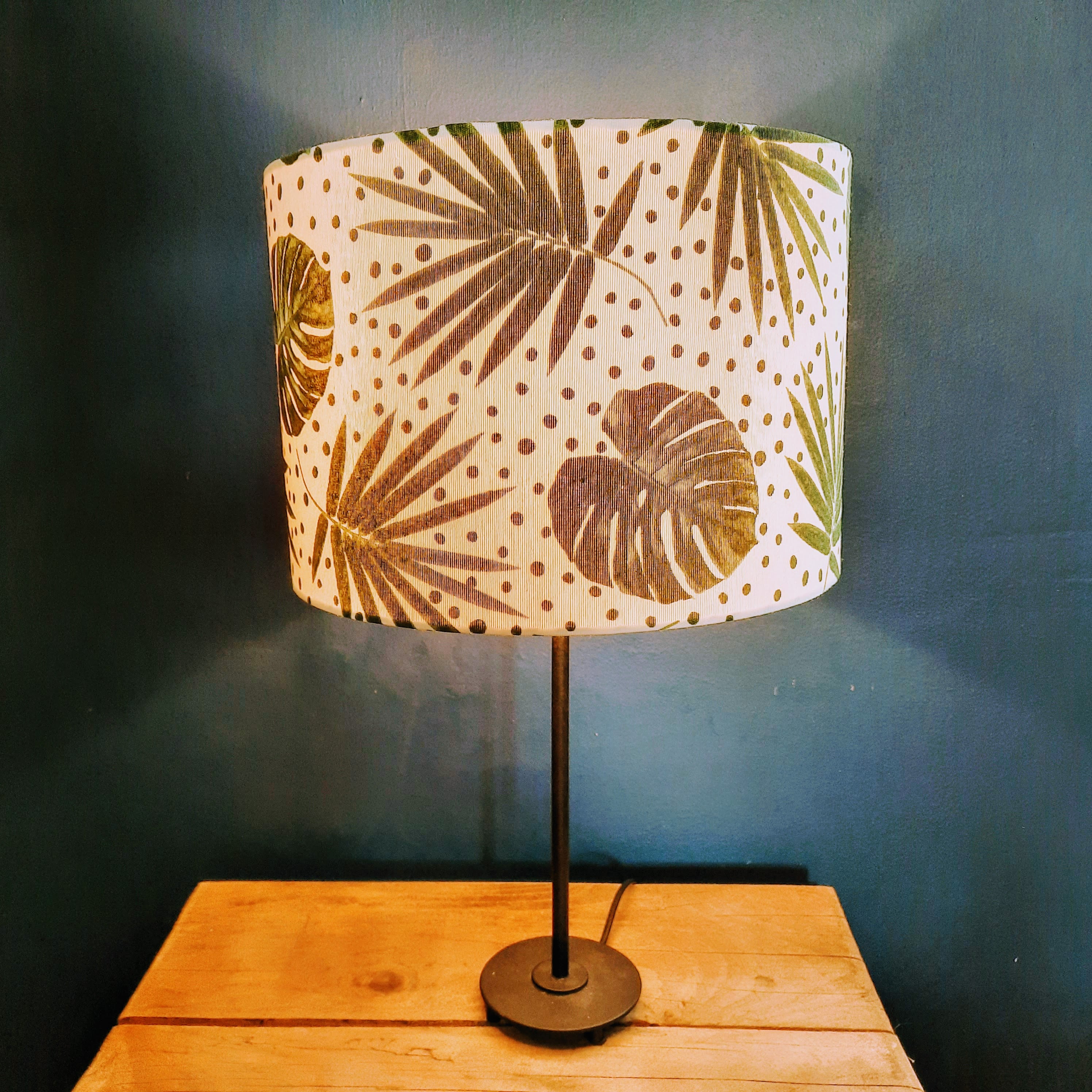 Tropical Leaves Lampshade