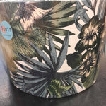 Load image into Gallery viewer, Tropical Leaves &amp; Flower Lampshade
