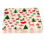 Load image into Gallery viewer, Retro style Christmas Napkins
