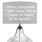 Load image into Gallery viewer, 30cm Hand Assembled Table Lamp Lampshade - design as discussed
