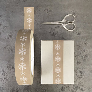 Snowflake paper tape