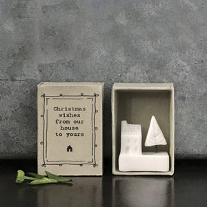 Matchbox Ceramic House Gift - Luvit!