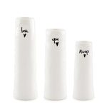 Load image into Gallery viewer, Trio Of Bud Vases - Love You Always - Luvit!
