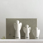 Load image into Gallery viewer, Set of 3 Porcelain Angels, Peace, Hope and Love - Luvit!
