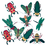 Load image into Gallery viewer, Insects Paper Garland
