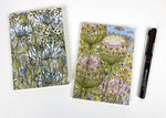 Load image into Gallery viewer, Notebooks - Pack of 2 , Beautiful floral designed by Angie Lewin
