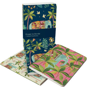 Set of 3 Elephant Notebooks - Luvit!