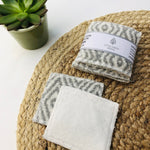 Load image into Gallery viewer, Soft &amp; Scrub Make-up Wipes, Towelling &amp; Fleece (5 pack) - Luvit!

