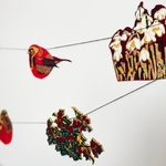 Load image into Gallery viewer, Hedgerow Recycled Paper Garland 3 metres - Luvit!
