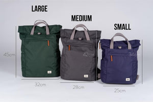 Roka Sustainable Finchley A Rucksack - Ash Small - Luvit!